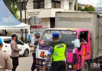 Tim Gabungan Polres dan Satpol PP HST Gelar Operasi Yustisi Disiplin Prokes