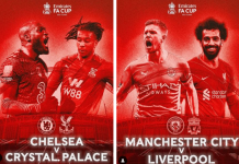 Hasil Drawing Semifinal Piala FA Diikuti Liverpool, Man City, Chelsea dan Crystal Palace
