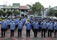 121 CPNS Resmi Dilantik Menjadi PNS di Pemko Banjarmasin, Ini Pesan Ibnu Sina