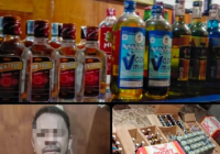Ratusan Botol Miras Disita dari Kios Pondok John Guntung Payung Banjarbaru