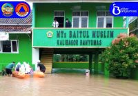 Banyumas Banjir, 7 Desa 2 Kecamatan Terendam, BNPB Sebut 620 Jiwa Terpaksa Mengungsi
