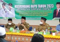 Tingkatkan Pelayanan, Bupati Setujui Pembangunan Gedung Baru Kecamatan Simpang Empat