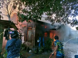 Uang Tunai 30 Juta Terbakar di Kebakaran Desa Muara Banta Kandangan, HSS