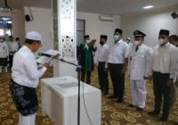 Pj Kades Persiapan Hidayah Barokah Dilantik, Berikut Harapan Bupati