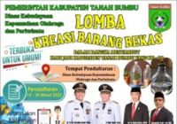 SERU, Ada Lomba Kreasi Barang Bekas Meriahkan Hari Jadi Tanah Bumbu Ke-19