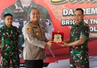 Sinergitas TNI Polri, Danrem 101/Antasari Kunjungi Polres Tanah Laut