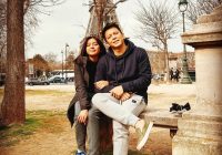 Wah Ariel NOAH Bawa Putrinya Alleia Keliling Paris