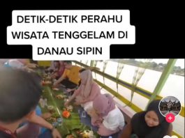 Video Viral Detik-Detik Perahu Wisata Tenggelam, Rombongan Panik