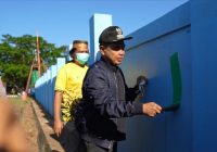 Percantik Kota Pagatan, Digelar Lomba Mural Menuju Serambi Madinah