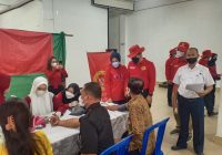 Hari Libur, BIN Kalsel Tetap Gencar Lakukan Percepatan Vaksinasi COVID-19