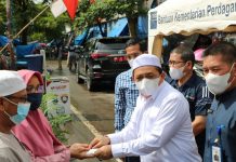 Pedagang di Pasar Thaybah Kini Sudah Kembali Berjualan