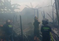 Ditinggal ke Musala, Rumah Parmiji di Loktabat Selatan Banjarbaru Hangus Terbakar
