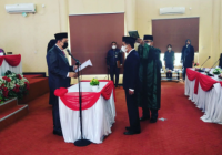 Dimas Febriandie Resmi Isi Satu Kursi Nasdem di DPRD Balangan Pasca Ditinggal H Usman