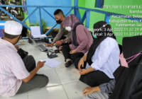 Penumpang Feri Penyeberangan Belawang Jadi Sasaran Tim Vaksinasi Presisi