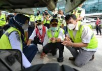 Hadapi Mudik Lebaran 2022, Menko PMK dan Menhub Inspeksi Kesiapan Angkutan Udara
