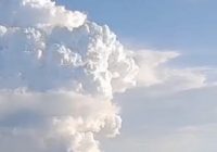 Gunung Anak Krakatau di Lampung Erupsi Lagi