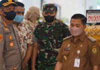 Wali Kota Banjarmasin, Kapolresta, Dandim, Monitoring ke Pasar Pandu dan Hero Swalayan