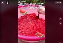Viral di Tiktok, Cara Bikin Es Semangka India Buat Takjil