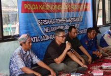 Dir Intelkam Polda Kalsel Bersilahturahmi dengan Nelayan di Tanah Laut