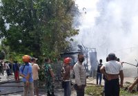 Korsleting Listrik Diduga Jadi Penyebab Kebakaran di Jalan Kasturi Banjarbaru, 4 Buah Motor Turut Terbakar
