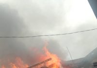 BREAKING NEWS Api Berkobar di Gang Alkadar Pelambuan Banjarmasin