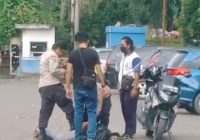 Terlibat Perkelahian Gunakan Sajam di Kawasan Parkiran Pasar Setra Antasari, Seorang Pria Diamankan Polisi