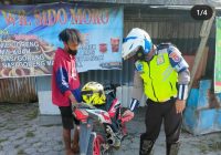 Pengguna Knalpot Brong Diamankan Satlantas Polres Kobar Kalteng