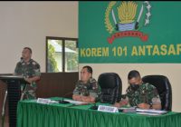 Danrem Berharap Korem 101/Antasari Torehkan Prestasi dalam Pembinaan Teritorial
