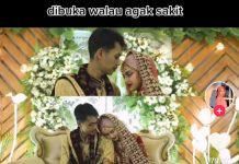 Pengantin Wanita Banjar Tiba-Tiba Tak Bisa Buka Mata Saat Resepsi di Pangkalan Bun Kalteng, Viral Tiktok Ditonton 2 Juta Kali