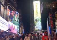 Viral di Twitter Potret Umat Islam AS Salat Tarawih Berjemaah Awal Ramadhan 1443 H di Times Square New York