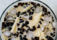 Es Cincau Susu Segar Enak Diminum Dingin-dingin Saat Buka Puasa, Cocok Buat Takjil