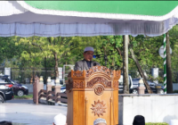 Ibnu Sina Khatib di Lapangan Gedung Sultan Suriansyah, Ini Pesan yang Disampaikannya