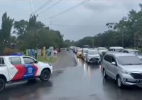 Jalan Menuju Pelaihari Krodit Parah, Kemacetan Terjadi Mulai Gunung Kayangan