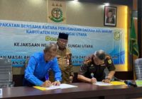Gandeng Kejari, Penyelesaian Tunggakan Administrasi PDAM HSU Meningkat