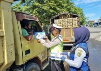 Satlantas dan Dishub Banjarmasin Setop Truk dan Trailer Masuk Kota, Lakukan Ini