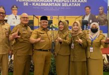 Kadispersip Tanah Bumbu Sampaikan Rencana Kegiatan PILM Dalam Rakor Tingkat Provinsi
