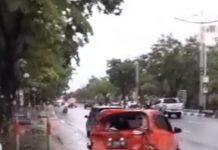 Mobil Bos Ayam Geprek Diseruduk Truk Tangki di Jalan A Yani Km 4