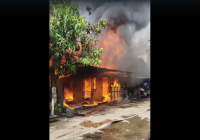 BREAKING NEWS: Api Berkobar di Kawasan Jalan Prona Banjarmasin