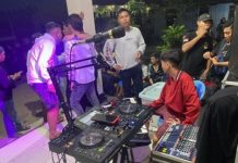 Polisi Hentikan Live Musik DJ di Rumah Warga Jalan Rajawali