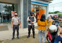 Personel Polsek Murung Pudak Patroli Objek Vital, Pertokoan, Perumahan, SPBU dan Perbankan