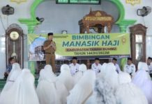 70 Jemaah Haji Tanah Bumbu Ikut Manasik, Sekda Imbau Fokus Ibadah Jangan Pikirkan Oleh-oleh