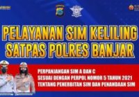 Jadwal Pelayanan SIM Keliling Polres Banjar: Selasa, Kamis dan Sabtu di Polsek Simpang Empat Pengaron