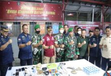 Razia Lapas Banjarmasin Libatkan Polri dan TNI, Temukan Handphone Hingga Senjata Tajam Rakitan