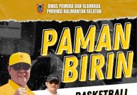 Pemprov Kalsel Gelar Festival Paman Birin Basketball Competition se-Kalsel, Catat Tanggalnya