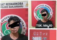 Ungkap Peredaran Sabu di Landasan Ulin, Satresnarkoba Polres Tangkap 2 Tersangka