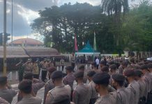 Ratusan Personel TNI Polri Siap Amankan Malam Takbiran Tanpa Pawai Keliling dan Kembang Api di Kota Banjarmasin