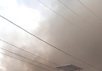 Kebakaran di Permurus Dalam Banjarmasin Api Membumbung di Atap Rumah