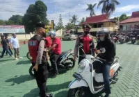 Sukses Pengamanan Arus Mudik Lebaran 2022, Polres Balangan Kembali Fokus Gencarkan Vaksinasi COVID-19