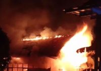 BREAKING NEWS : Api Berkobar di Desa Kayu Rabah Pandawan HST