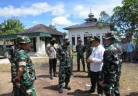 Tim Pengawas Staf Teritorial AD Cek TMMD di Barito Kuala